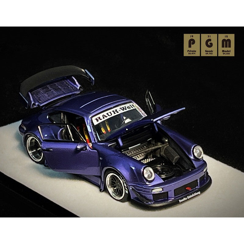 【新品即納】[MDL] 1/64 RWB 930 Violet Purple 完成品 ミニカー(PGM-640207-1) PGM(プライベートグッズモデル)(20241231)