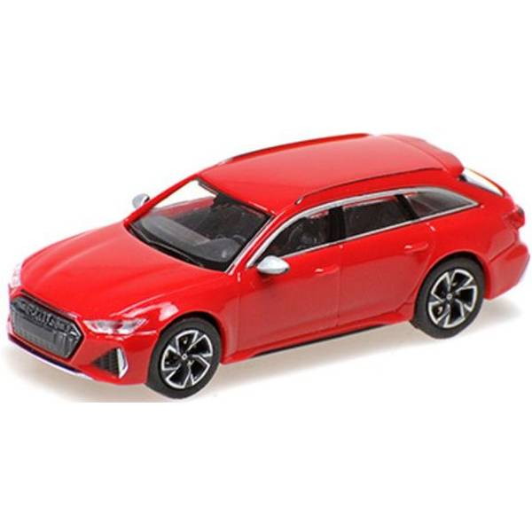 【新品即納】[MDL] 1/87 アウディ RS 6 アバント 2019 レッドメタリック 完成品 ミニカー(870010010) MINICHAMPS(ミニチャンプス) (20240920)