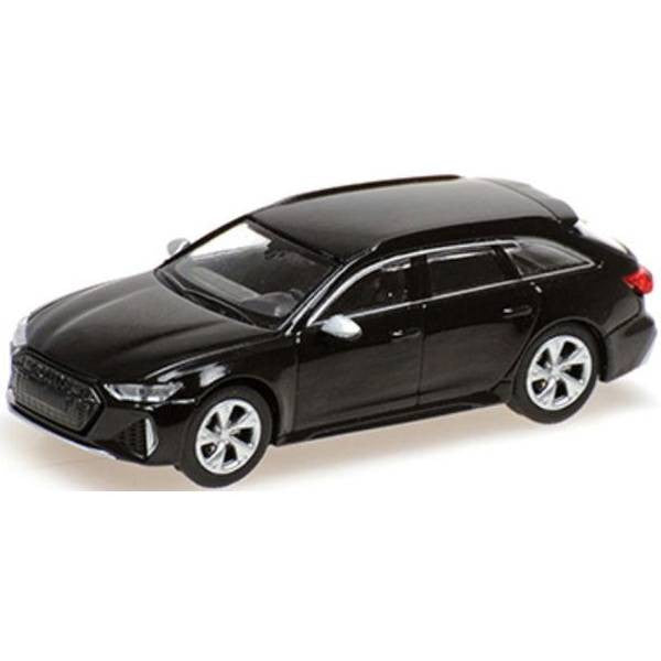 【新品即納】[MDL] 1/87 アウディ RS 6 アバント 2019 ブラックメタリック 完成品 ミニカー(870010014) MINICHAMPS(ミニチャンプス) (20240920)