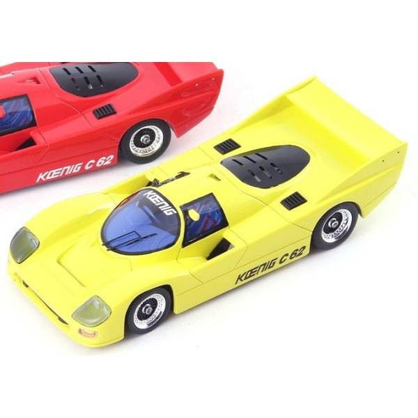 【新品即納】[MDL] アべニュー43 1/43 ケーニッヒ C62 1991 イエロー 完成品 ミニカー(60115) AUTOCULT(オートカルト) (20240930)