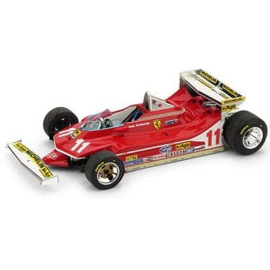 【新品即納】[MDL] (再販) 1/43 フェラーリ 312 T4 1979年モナコGP 1位 #11 Jody Schekter 完成品 ミニカー(R513) BRUMM(ブルム) (20240930)