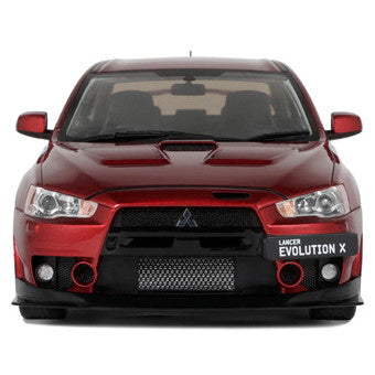 【新品即納】[MDL] 1/18 三菱 ランサー エボリューション X FQ400 2012 (レッド) 世界限定 2000個 完成品 ミニカー(OTM1084) OttO mobile(オットーモビル)(20241231)