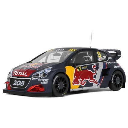 【新品即納】[MDL] 1/18 プジョー 208 WRX ベルギーGP 2018 #9 世界限定 2500個 完成品 ミニカー(OTM455) OttO mobile(オットーモビル)(20241231)