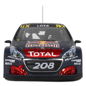 【新品即納】[MDL] 1/18 プジョー 208 WRX ベルギーGP 2018 #9 世界限定 2500個 完成品 ミニカー(OTM455) OttO mobile(オットーモビル)(20241231)