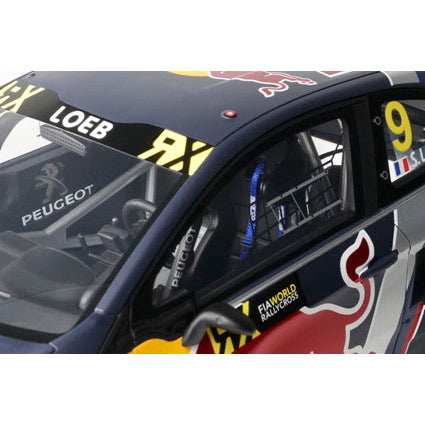 【新品即納】[MDL] 1/18 プジョー 208 WRX ベルギーGP 2018 #9 世界限定 2500個 完成品 ミニカー(OTM455) OttO mobile(オットーモビル)(20241231)