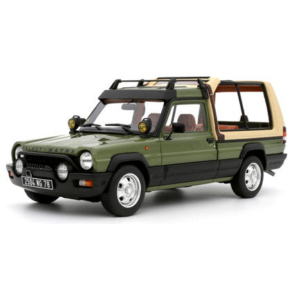 【新品即納】[MDL] 1/18 マトラ タルボ ランチョ ディスカバラブル 1981 (グリーン) 世界限定 1500個 完成品 ミニカー(OTM1096) OttO mobile(オットーモビル)(20241231)