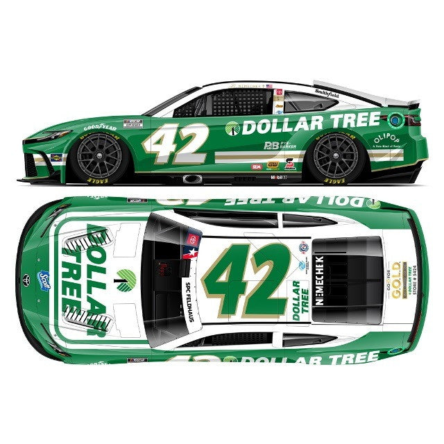 【新品即納】[MDL] Lionel Racing(ライオネルレーシング) 1/24 ARC NASCAR CUP DOLLAR TREE SALUTES 2024 トヨタ カムリ XSE ジョン・ハンター・ネメチェク #42 完成品 ミニカー(LR306362) 京商(20250131)