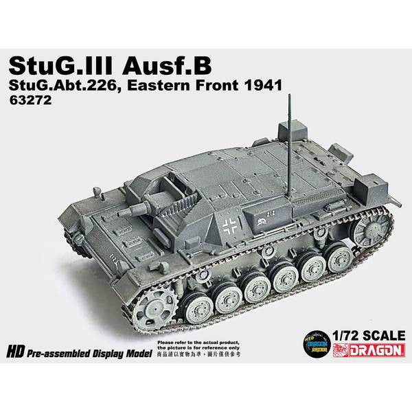 【新品即納】[MDL] ネオドラゴンアーマーシリーズ 1/72 WW.II ドイツ軍 III号突撃砲 B型 第226突撃砲大隊 1941年 東部戦線 完成品 ミニカー(DRR63272) DRAGON(ドラゴン) (20241031)