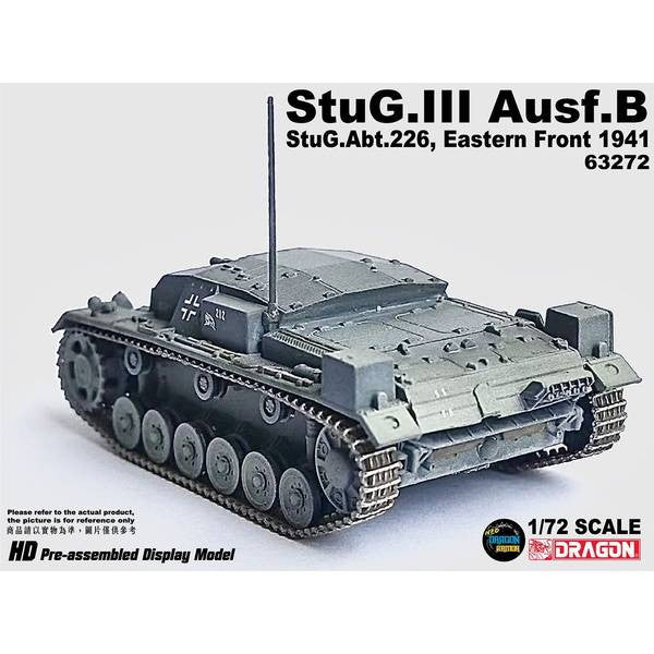【新品即納】[MDL] ネオドラゴンアーマーシリーズ 1/72 WW.II ドイツ軍 III号突撃砲 B型 第226突撃砲大隊 1941年 東部戦線 完成品 ミニカー(DRR63272) DRAGON(ドラゴン) (20241031)
