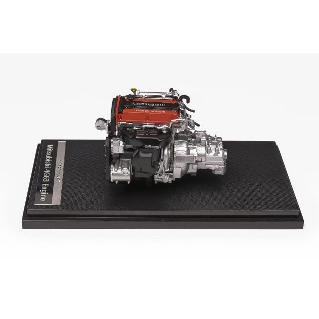 【新品即納】[MDL] 1/18 Mitsubishi Lancer Evolution(ミツビシ ランサー エボリューション) 4G63T Engine(EVO4 version) 完成品 ミニカー(M90118) MOTORHELIX(モーターヘリックス)(20241221)