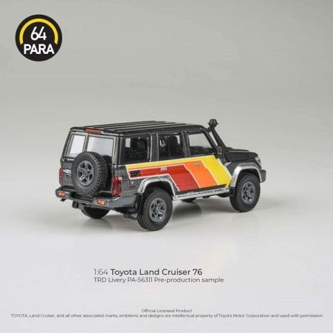 【新品即納】[MDL] PARA64 1/64 トヨタ ランドクルーザー LC 76 2014 TRD Livery RHD 完成品 ミニカー(PA-66311) PARAGON(パラゴン) (20241031)