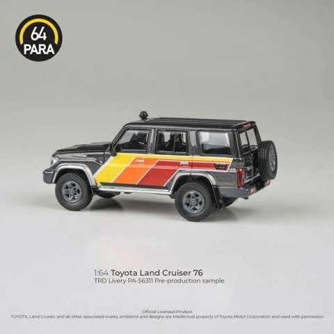 【新品即納】[MDL] PARA64 1/64 トヨタ ランドクルーザー LC 76 2014 TRD Livery RHD 完成品 ミニカー(PA-66311) PARAGON(パラゴン) (20241031)