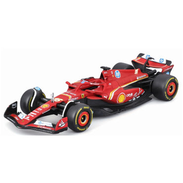 【新品即納】[MDL] 1/43 フェラーリ SF-24 2024 イモラGP No.16 C.ルクレール 完成品 ミニカー(18-36844LI) BBURAGO(ブラゴ)(20241130)