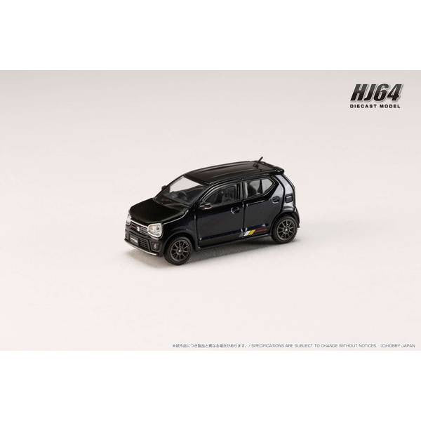 【新品即納】[MDL] 1/64 スズキ アルト ワークス(HA36S) カーボンボンネット カスタムバージョン ブルーイッシュブラックパール3 完成品 ミニカー(HJ641070CBK) ホビージャパン(20250131)