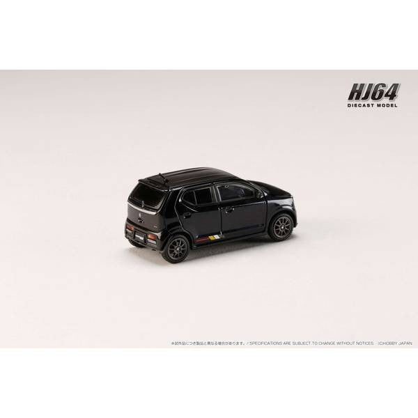 【新品即納】[MDL] 1/64 スズキ アルト ワークス(HA36S) カーボンボンネット カスタムバージョン ブルーイッシュブラックパール3 完成品 ミニカー(HJ641070CBK) ホビージャパン(20250131)