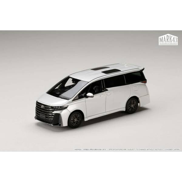 【新品即納】[MDL] 1/43 トヨタ VELLFIRE Z Premier プラチナホワイトパールマイカ 完成品 ミニカー(PM43155BW) MARK43(20250228)