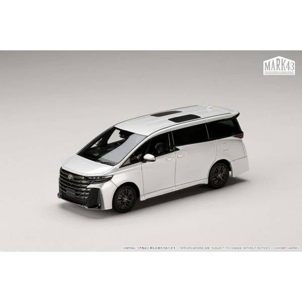 【新品】【お取り寄せ】[MDL] 1/43 トヨタ VELLFIRE Z Premier プラチナホワイトパールマイカ 完成品 ミニカー(PM43155BW) MARK43(20250228)