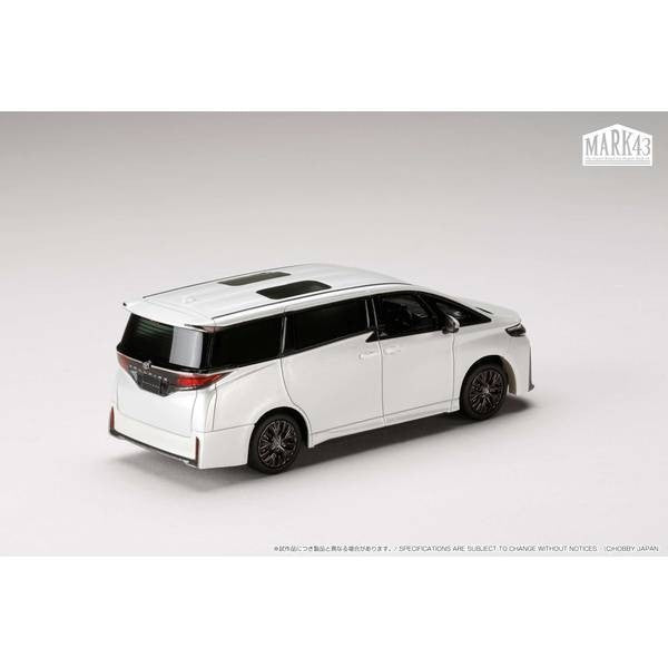 【新品】【お取り寄せ】[MDL] 1/43 トヨタ VELLFIRE Z Premier プラチナホワイトパールマイカ 完成品 ミニカー(PM43155BW) MARK43(20250228)