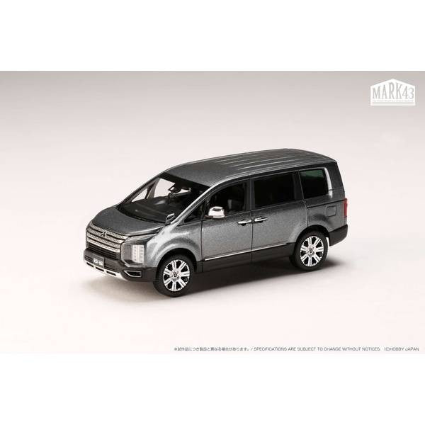 【新品即納】[MDL] 1/43 三菱 デリカ D:5(P) グラファイトグレーメタリック 完成品 ミニカー(PM43157AGK) MARK43(20250131)