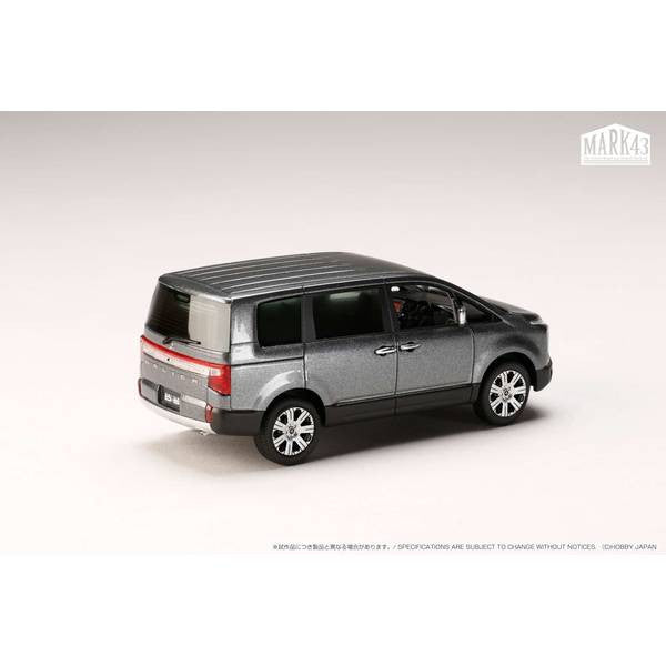 【新品即納】[MDL] 1/43 三菱 デリカ D:5(P) グラファイトグレーメタリック 完成品 ミニカー(PM43157AGK) MARK43(20250131)