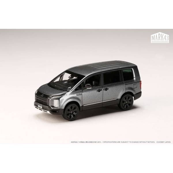 【新品即納】[MDL] 1/43 三菱 デリカ D:5 CHAMONIX グラファイトグレーメタリック 完成品 ミニカー(PM43157BGK) MARK43(20250131)