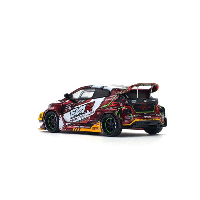 【新品即納】[MDL] 1/64 エヴァRT弐号機 GOODRIDE GRヤリス 新世紀エヴァンゲリオン 完成品 ミニカー(PR640126) POP RACE(ポップレース)(20241231)