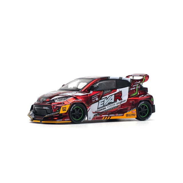 【新品】【お取り寄せ】[MDL] 1/64 エヴァRT弐号機 GOODRIDE GRヤリス 新世紀エヴァンゲリオン 完成品 ミニカー(PR640126) POP RACE(ポップレース)(20241231)