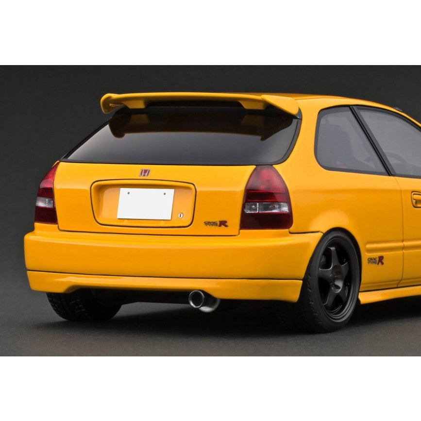 【新品即納】[MDL] 1/18 INITIAL D Honda CIVIC(EK9) Type R Yellow 完成品 ミニカー(IG3629) ignition model(イグニッションモデル)(20241214)