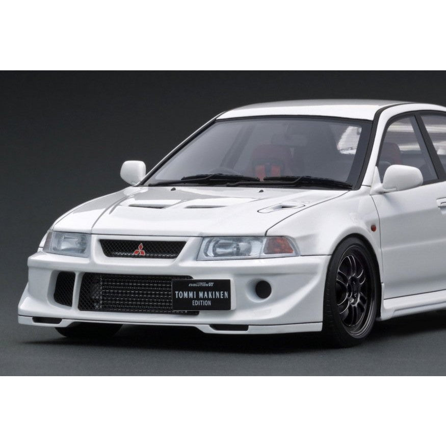 【新品即納】[MDL] 1/18 Mitsubishi Lancer Evolution VI GSR T.M.E(CP9A) White 完成品 ミニカー(IG3663) ignition model(イグニッションモデル)(20250216)