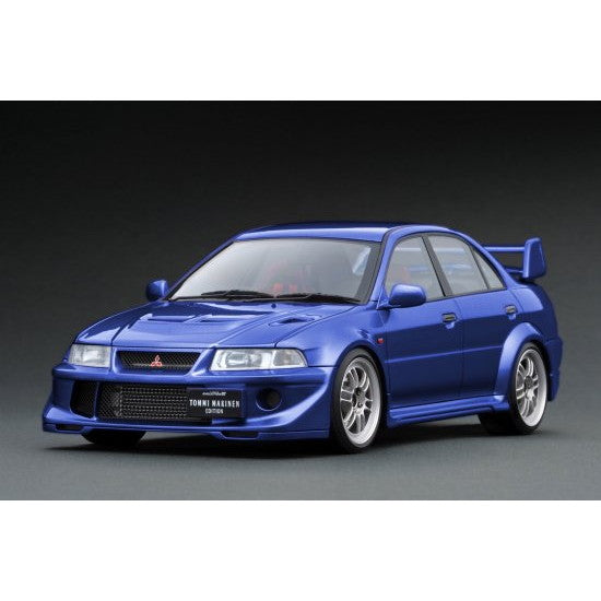【新品即納】[MDL] 1/18 Mitsubishi Lancer Evolution VI GSR T.M.E(CP9A) Blue Metallic 完成品 ミニカー(IG3665) ignition model(イグニッションモデル)(20250216)
