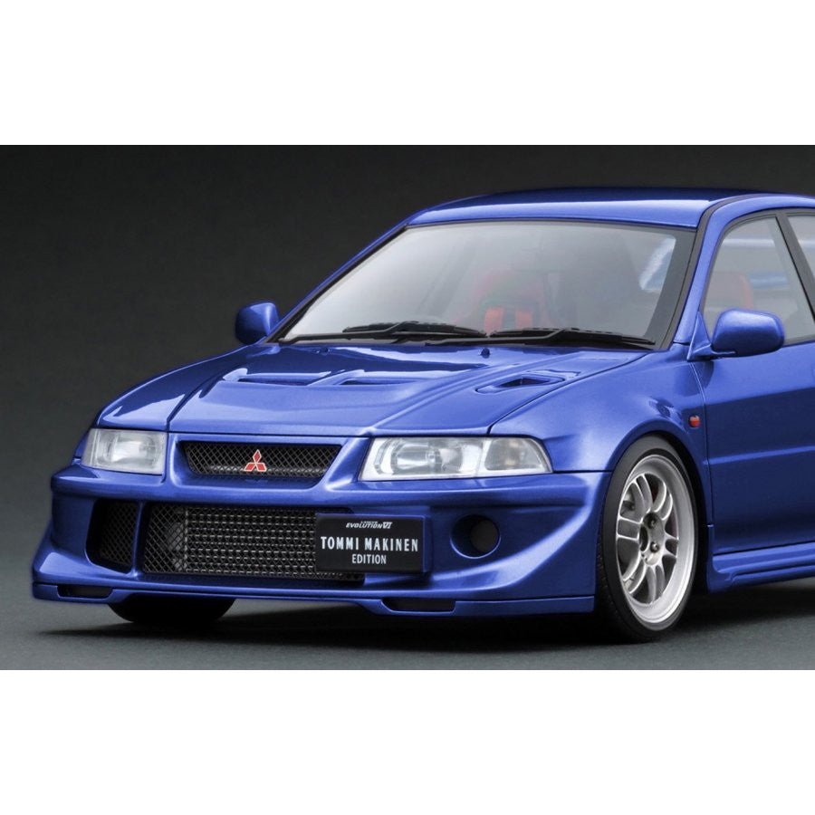 【新品即納】[MDL] 1/18 Mitsubishi Lancer Evolution VI GSR T.M.E(CP9A) Blue Metallic 完成品 ミニカー(IG3665) ignition model(イグニッションモデル)(20250216)