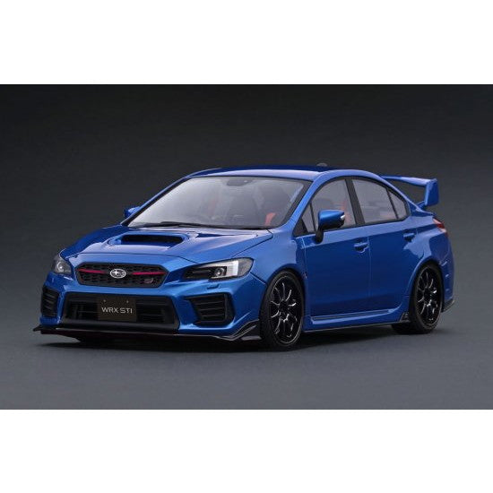 【予約安心出荷】[MDL] 1/18 SUBARU WRX(CBA-VAB) STI Blue Metallic 完成品 ミニカー(IG3610) ignition model(イグニッションモデル) (2025年2月)