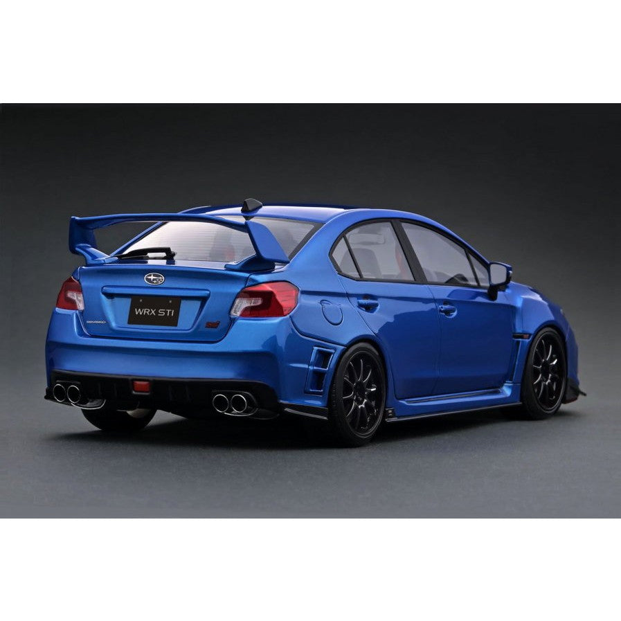 【予約安心出荷】[MDL] 1/18 SUBARU WRX(CBA-VAB) STI Blue Metallic 完成品 ミニカー(IG3610) ignition model(イグニッションモデル) (2025年2月)