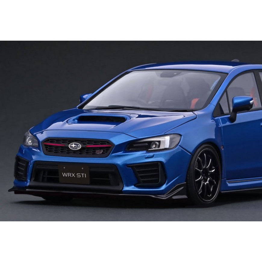 【予約安心出荷】[MDL] 1/18 SUBARU WRX(CBA-VAB) STI Blue Metallic 完成品 ミニカー(IG3610) ignition model(イグニッションモデル) (2025年2月)