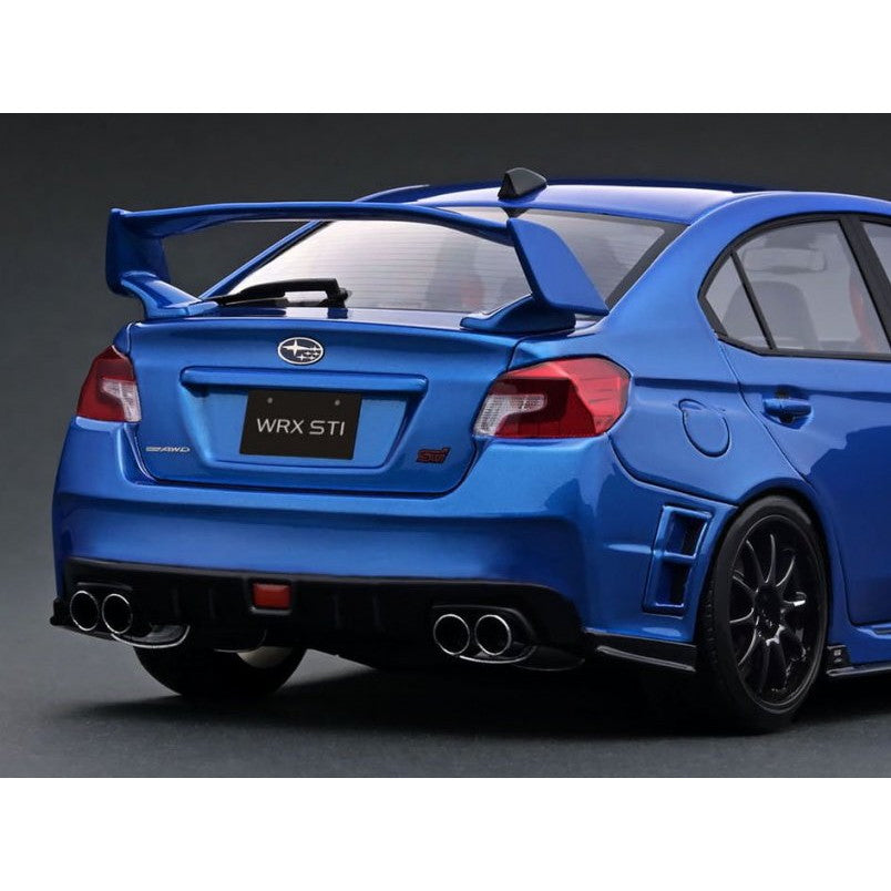 【予約安心出荷】[MDL] 1/18 SUBARU WRX(CBA-VAB) STI Blue Metallic 完成品 ミニカー(IG3610) ignition model(イグニッションモデル) (2025年2月)