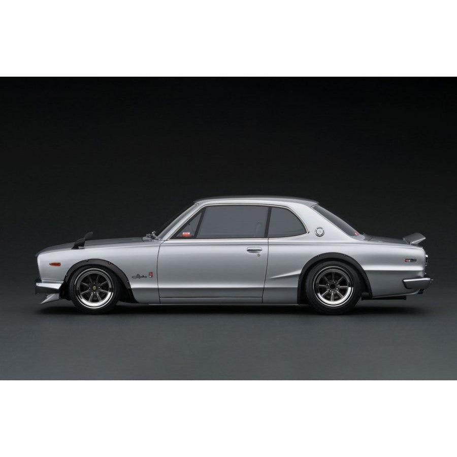 【予約安心出荷】[MDL] 1/18 Nissan Skyline 2000 GT-R(KPGC10) Silver 完成品 ミニカー(IG3614) ignition model(イグニッションモデル) (2025年2月)