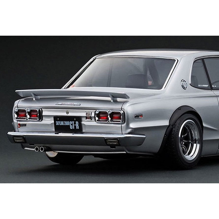 【予約安心出荷】[MDL] 1/18 Nissan Skyline 2000 GT-R(KPGC10) Silver 完成品 ミニカー(IG3614) ignition model(イグニッションモデル) (2025年2月)