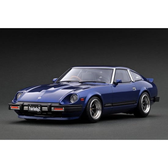 【予約安心出荷】[MDL] 1/18 Nissan Fairlady Z(S130) Blue Metallic 完成品 ミニカー(IG3518) ignition model(イグニッションモデル) (2025年3月)