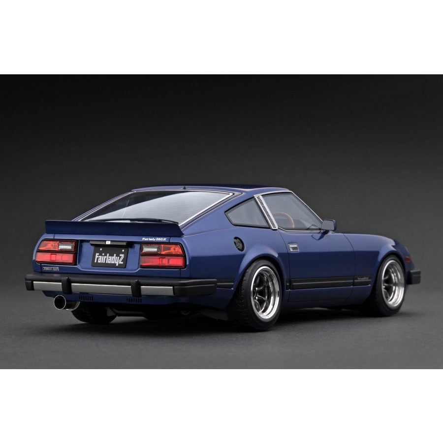 【予約安心出荷】[MDL] 1/18 Nissan Fairlady Z(S130) Blue Metallic 完成品 ミニカー(IG3518) ignition model(イグニッションモデル) (2025年3月)