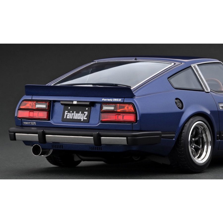 【予約安心出荷】[MDL] 1/18 Nissan Fairlady Z(S130) Blue Metallic 完成品 ミニカー(IG3518) ignition model(イグニッションモデル) (2025年3月)