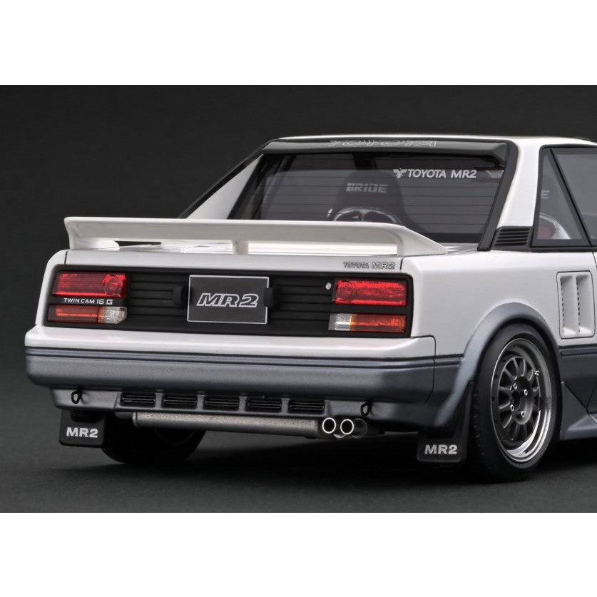 【予約安心出荷】[MDL] 1/18 Toyota MR2(AW11) White / Silver 完成品 ミニカー(IG3505) ignition model(イグニッションモデル) (2025年2月)