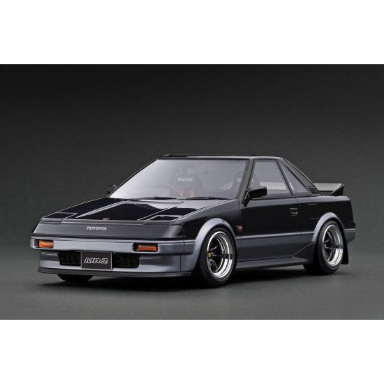 【予約安心出荷】[MDL] 1/18 Toyota MR2(AW11) Gun Metallic / Silver 完成品 ミニカー(IG3506) ignition model(イグニッションモデル) (2025年2月)