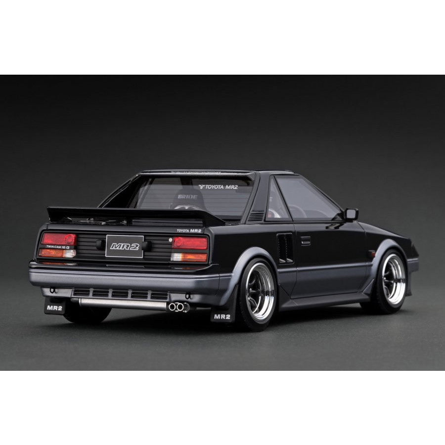 【予約安心出荷】[MDL] 1/18 Toyota MR2(AW11) Gun Metallic / Silver 完成品 ミニカー(IG3506) ignition model(イグニッションモデル) (2025年2月)