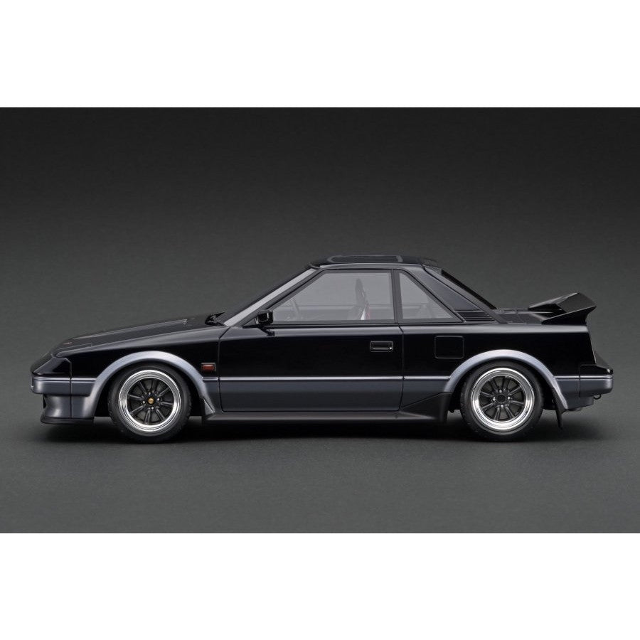 【予約安心出荷】[MDL] 1/18 Toyota MR2(AW11) Gun Metallic / Silver 完成品 ミニカー(IG3506) ignition model(イグニッションモデル) (2025年2月)