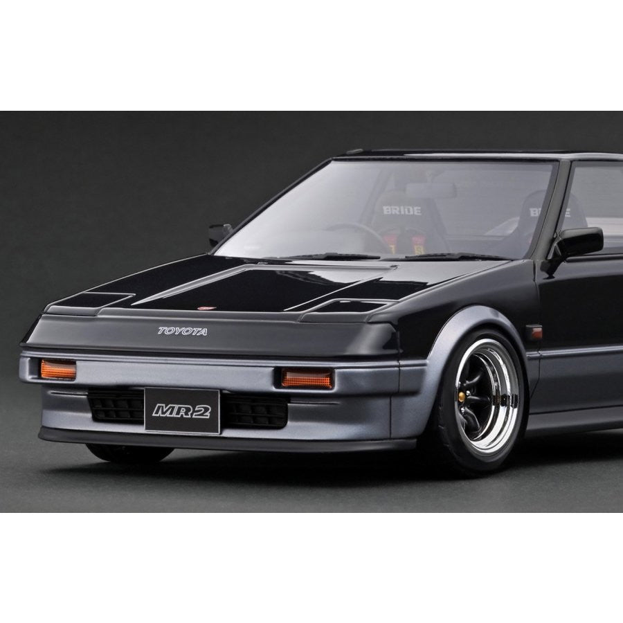 【予約安心出荷】[MDL] 1/18 Toyota MR2(AW11) Gun Metallic / Silver 完成品 ミニカー(IG3506) ignition model(イグニッションモデル) (2025年2月)