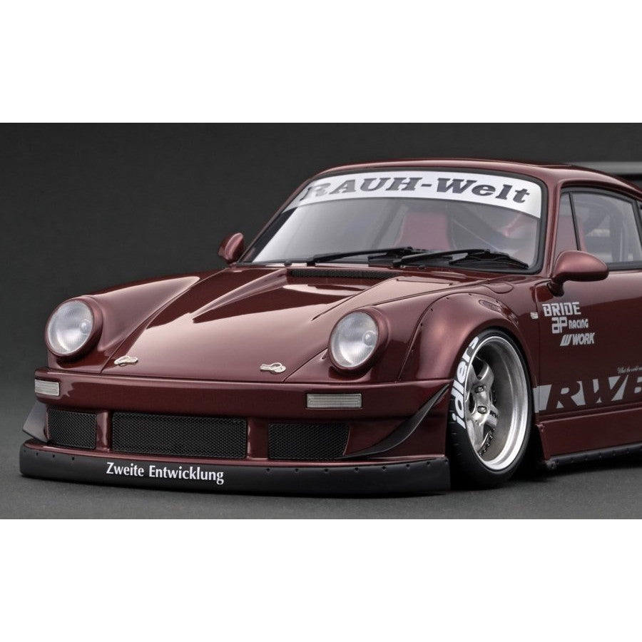 【新品即納】[MDL] 1/18 RWB 930 Dark Red 完成品 ミニカー(IG3622) ignition model(イグニッションモデル)(20241214)