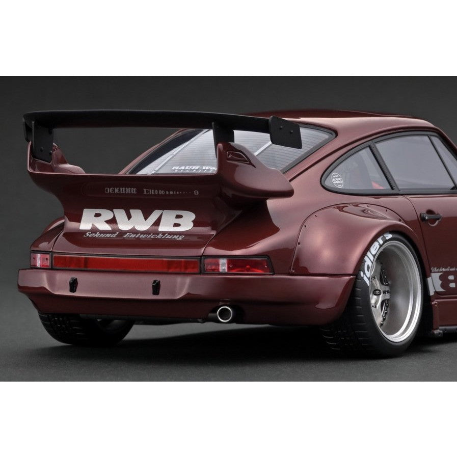 【新品即納】[MDL] 1/18 RWB 930 Dark Red 完成品 ミニカー(IG3622) ignition model(イグニッションモデル)(20241214)