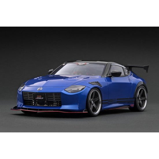 【予約安心出荷】[MDL] 1/18 TOP SECRET Fairlady Z(RZ34) Blue Metallic 完成品 ミニカー(IG3386) ignition model(イグニッションモデル) (2025年1月)