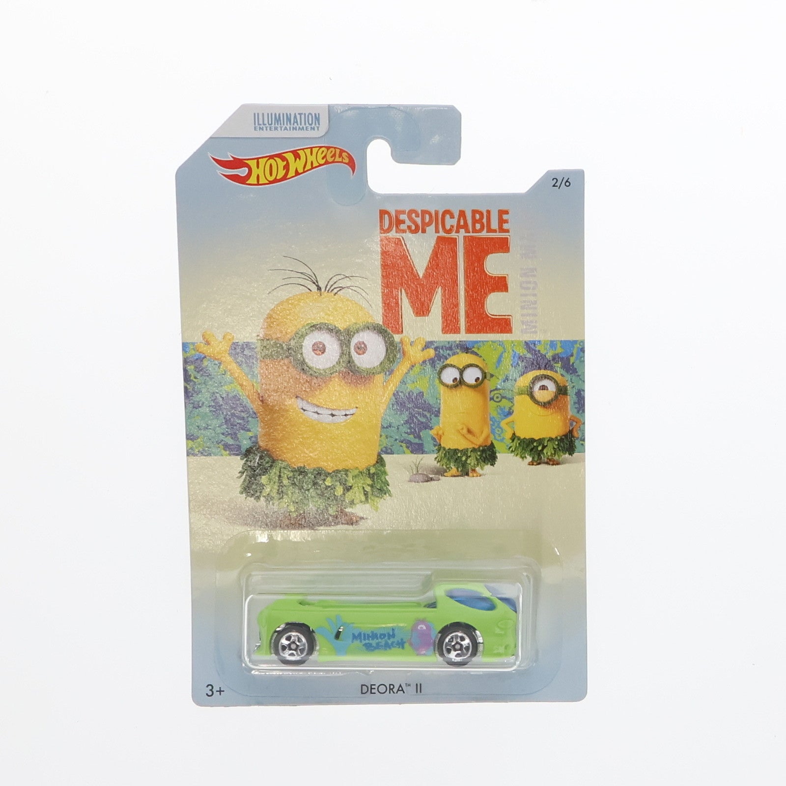 【中古即納】[MDL] Hot Wheels(ホットウィール) ミニオンズ 1/64 DEORA II 完成品 ミニカー(DWF15) Mattel(マテル)(20170831)