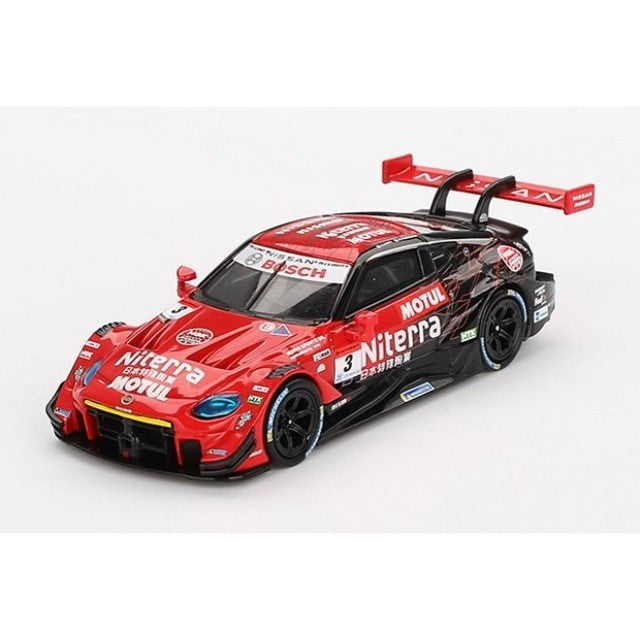 【新品】【お取り寄せ】[MDL] MINI-GT 1/64 Nissan Z GT500 SUPER GTシリーズ 2023 #3 Niterra MOTUL Z NDDP RACING(左ハンドル) 完成品 ミニカー(MGT00765-BL) TSM(トゥルースケールミニチュアズ)(20250331)